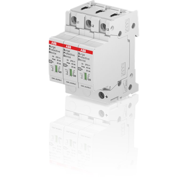 OVR023L40275S 2CTB815704R1800 ABB OVR T2 3L 40-275s P QS