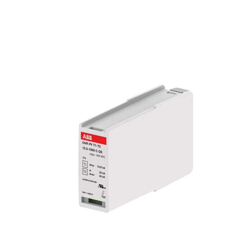 OVRPV12121000C 2CTB812122R1000 ABB OVR PV T1-T2 12.5-1000 C QS