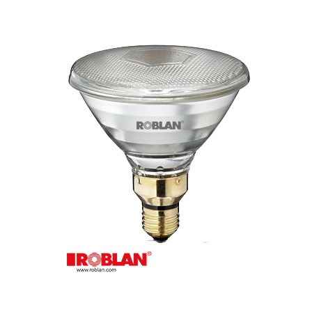 ROBPAR38100R PAR38100R ROBLAN Halogen PAR38 100W E27 220V Red