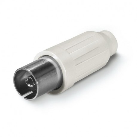 SCA18060CEIP 180.60/CEI-P SCAME COAXIAL CABLE SOCKET 9,5 MM WHITE