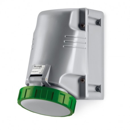 SCA51863532T 518.63532T SCAME SURF.MNT.SOCKET 2P+E IP66/IP67 63A 2h
