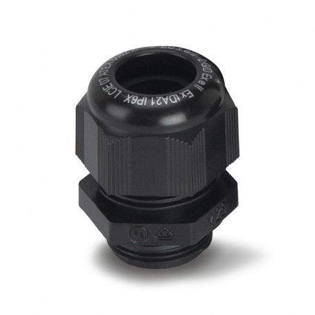 SCA805EX5416K 805.EX5416.K SCAME C.GLAND EX SIB BLACK M16x1.5/9 Short