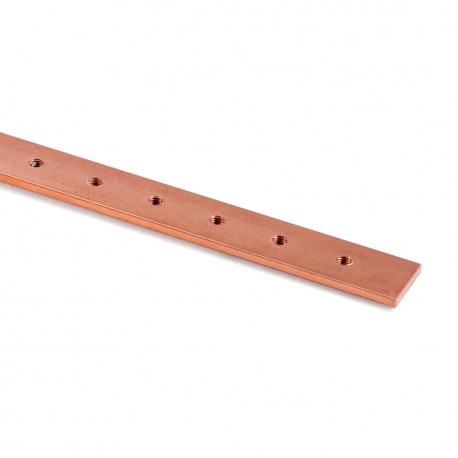 TEKBRF1035 BRF 20X5X2000 BRF1035 TEKNOMEGA THREADED COPPER BAR 20X5X2000 M6