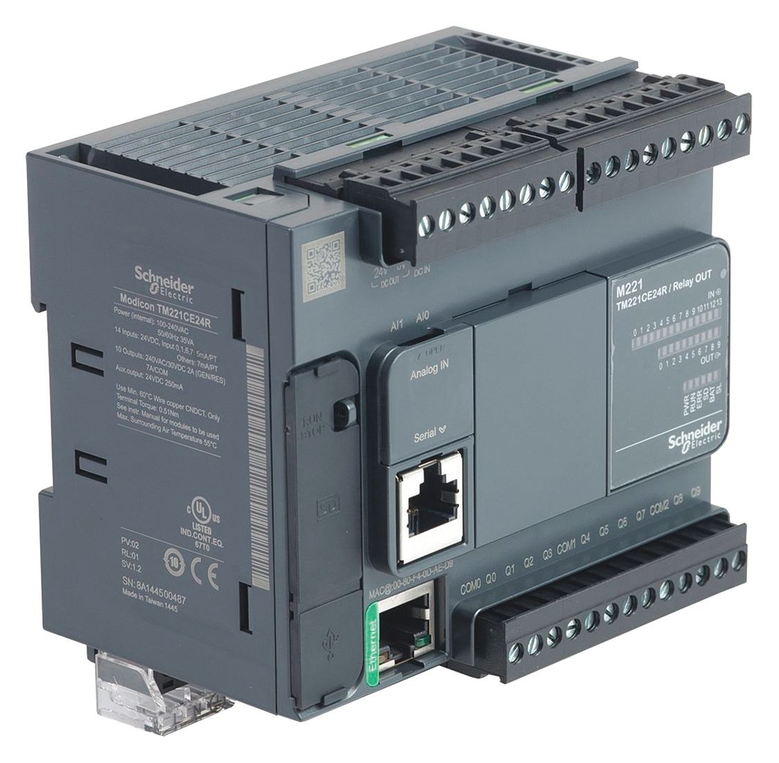 SCHNEIDER ELECTRIC TM221CE24R industrial automation component