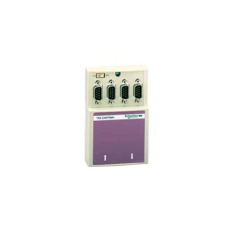 SCHNEIDER ELECTRIC TSXCANTDM4 industrial automation component