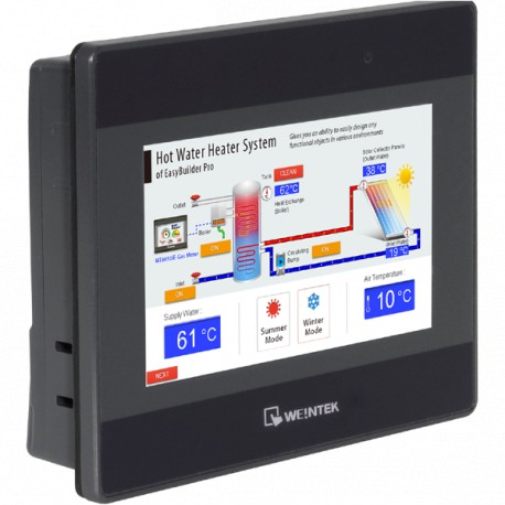 WEIMT8102IP MT8102IP WEINTEC Touch Screen 10.1" TFT, 1024x600 px, 16.7 M colors, 128 ROM/RAM, RISC Cortex A7 528 MHz, 1 ..