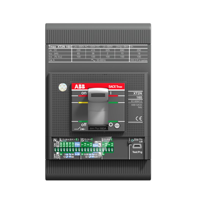 XT2S10LS-I3 1SDA067800R1 ABB XT2S 160 Ekip LS/I In10A 3p F F