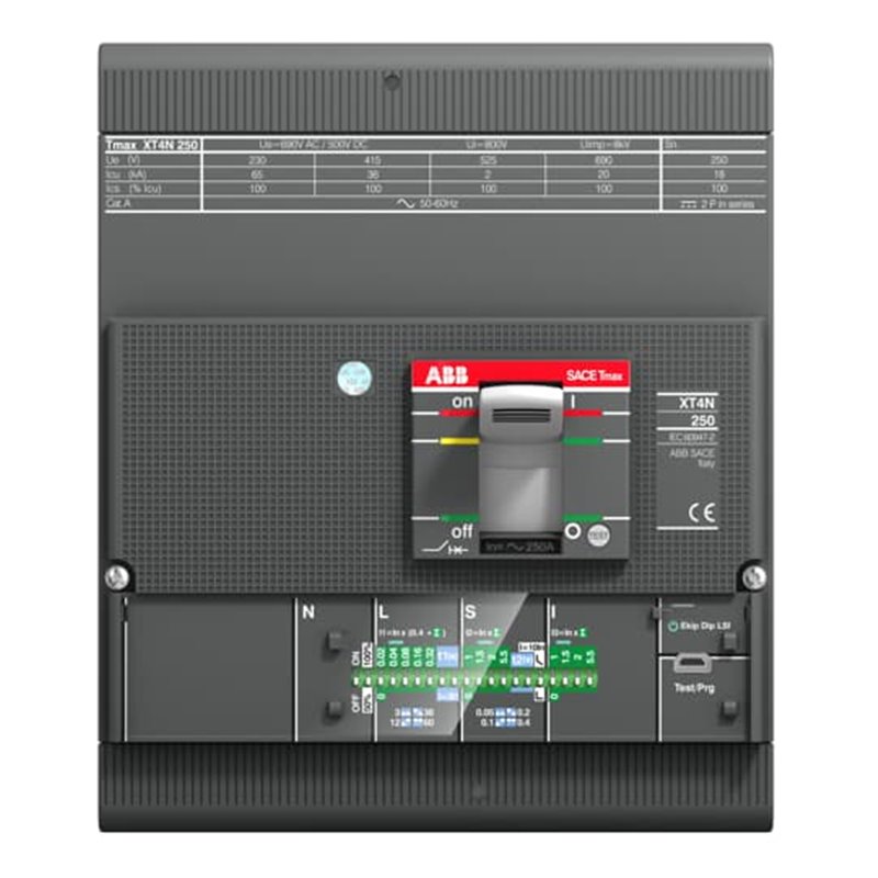 XT4H250LSIG4 1SDA068550R1 ABB XT4H 250 Ekip LSIG In250A 4p F F